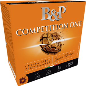 B&p Ammunition 410BCP8 Competition One 410 Gauge 2.50" 1/2 oz 8 Shot 25rd Box