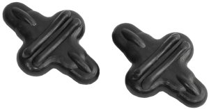 Limbsaver 3318 Everlast String Leech Black Reduce Noise 2 Pack