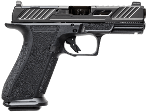Shadow Systems SS3040CA XR920 Elite 9mm 10+1 Black Black Nitride Optic Cut/Serrated/Window Cut Stainless Steel Slide Black Black Interchangeable Backstrap Grip *CA Compliant