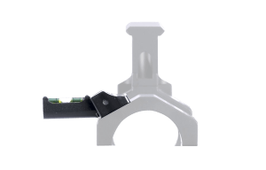 Seekins Precision 0010650164-F X-Cap Adjustable Bubble Level Black Anodized Aluminum Compatible w/ 8X/4X Caps