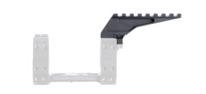 Seekins Precision 0010650168-F X-Cap 45 Degree Red Dot Mount Aluminum Black