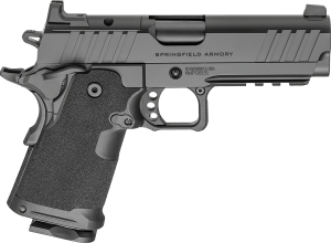 Springfield Armory PH9116AOS 1911 Prodigy DS 9mm Luger 15+1 4.25" Black DLC Match Grade Barrel Black Cerakote Optic Ready/Serrated Carbon Steel Slide & Frame w/Beavertail & Picatinny Rail Black Polymer Grip