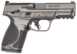 Smith & Wesson 14103 M&P M2.0 Compact Frame 9mm Luger 15+1 4" Black Armornite Steel Barrel  Tungsten Gray Cerakote C.O.R.E. Optic System Stainless Steel Slide  Tungsten Gray Cerakote Aluminum Frame w/Picatinny Rail  Textured Grip