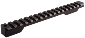 Talley PSM258160 Black Anodized Aluminum Picatinny Rail Mount Short Action 20 MOA