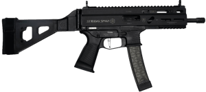 Global Ordnance LLC 850003223117 Grand Power Stribog SP9A3 9mm Luger 30+1 Black SB Tactical Brace