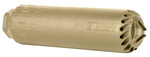 Huxwrx Safety CO 2747 FLOW 762 TI 30 Cal (7.62mm) 6.70" FDE Titanium 5/8"-24 tpi QD Mount