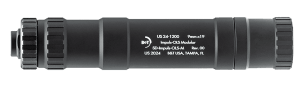 B&T Firearms SDIMPULSOLSM IMPULS-OLS-M  9mm Luger 1.40" Black Aluminum 1/2"x28