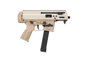 B&T Firearms BT-36045-G-CT APC 9K 9mm Luger Black Barrel  M-LOK Handguard  Coyote Tan Cerakote Picatinny Rail Receiver  M4 Compatible Grip