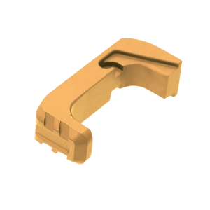 Tyrant CNC TDGEMRGLDLD  Extended Magazine Release Glock Gen4-5 Gold Aluminum