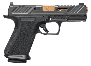 Shadow Systems SS1085 MR920 Elite *MA Compliant 9mm Luger 10+1 Bronze TICN Match Grade Spiral Barrel  Black Cerakote Optic Cut/Serrated/Window Cut Steel Slide  Black Polymer Frame w/Beavertail & Picatinny Rail  Interchangeable Backstrap Grip