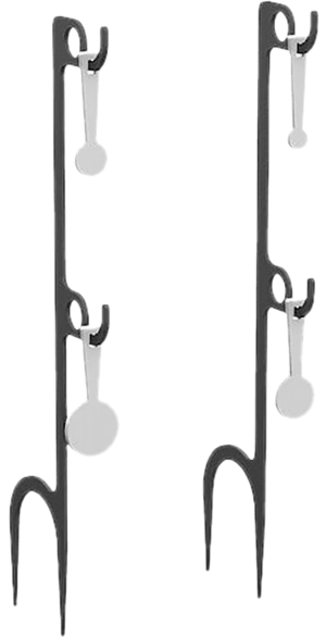 Birchwood Casey BC-41580   Silver Steel Gong 0.25" Thick Hanging