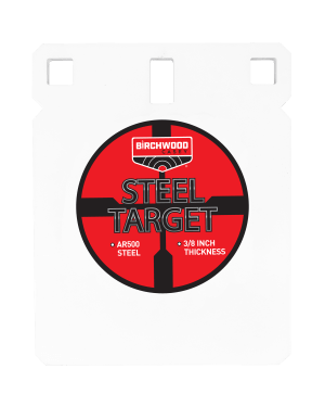 Birchwood Casey BC-SQR8-38 Centerfire Target 3/8" AR500 Steel 8" Square Gong