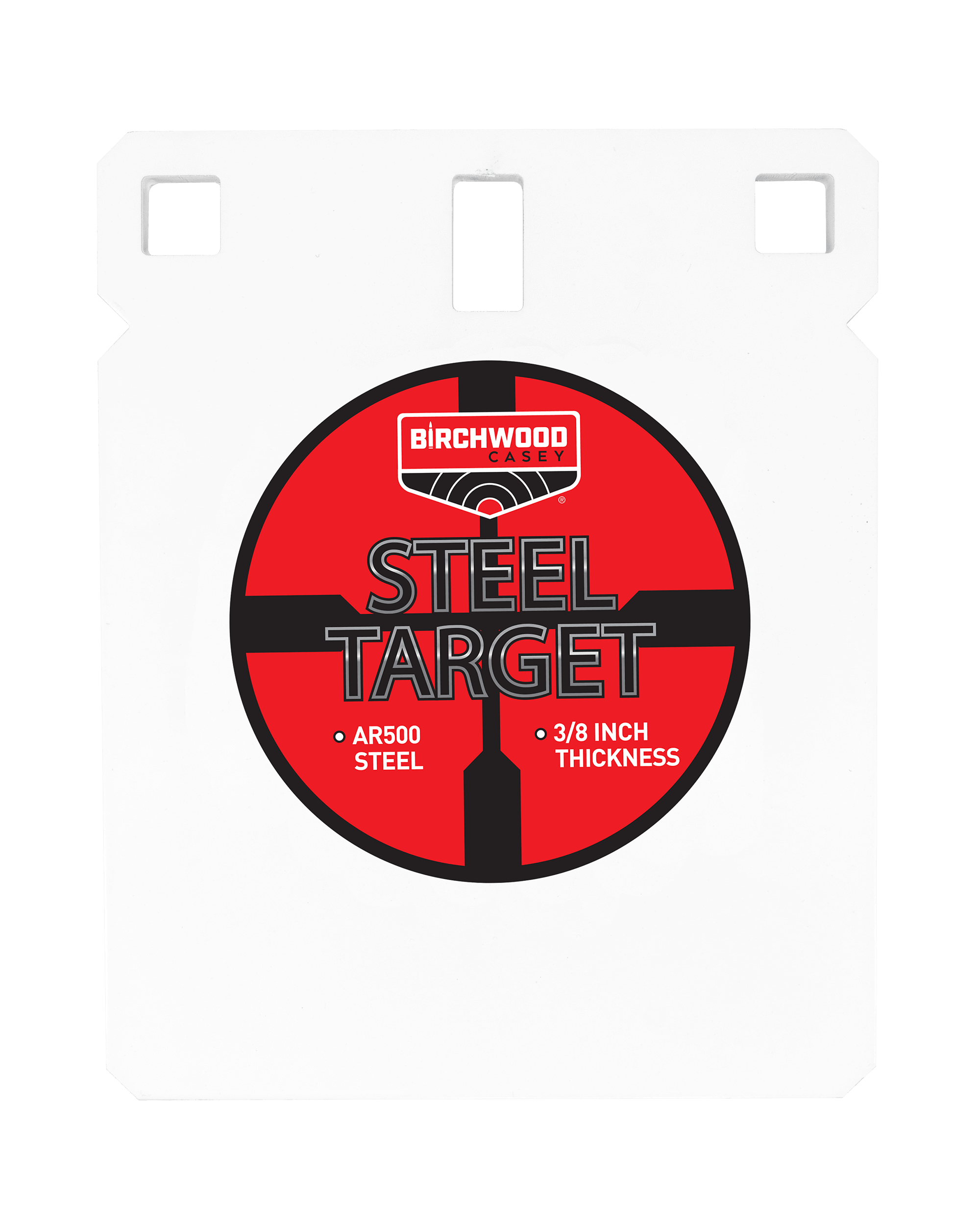 Birchwood Casey BC-SQR6-38 Centerfire Target 3/8" AR500 Steel 6" Square Gong