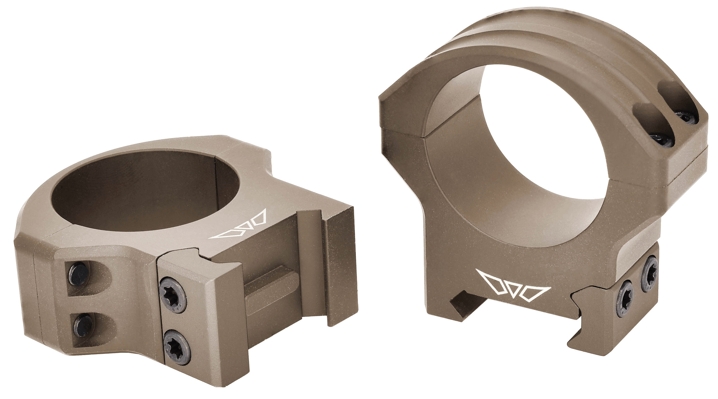 Warne 8502TM HyperLite Matte Black MagnaFusion Alloy 1" Tube High Dovetail MOA Fits Compatible w/ Tikka T3/T3x Factory Dovetail