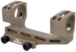 Warne LRSKEL30DE Skeletonized Scope Mount/Ring Combo Extended Dark Earth Aluminum 30mm Tube MSR 20 MOA