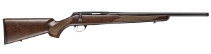 Tikka JRT1XH300 T1X Hunter 22 LR 5+1 20" Black Threaded Barrel Black Drilled & Tapped Steel Receiver Oiled Fixed Wood Stock Right Hand