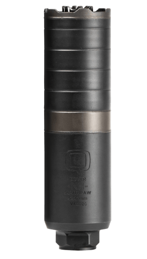 Q LLC SILSPQUICKIE556 5.56 NATO 1.75" Black Nitride Stainless Steel/Inconel