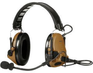Peltor MT20H682FB47CY 3M Peltor  23 dB Over the Head Coyote Tan