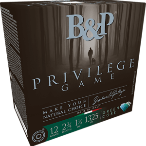 B&p Ammunition 12B15PG7 Privilege Game 12Gauge 2.75" 1 1/5oz 7.5Shot 25 Per Box/10 Case