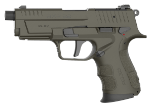 Retay USA RXP22OD10TH RXP  22 LR 10+1 4" Black Threaded Barrel  OD Green Cerakote RMR/RMSc Optic Ready/Serrated Slide  OD Green Cerakote Polymer Frame w/Accessory Rail  Textured Grip