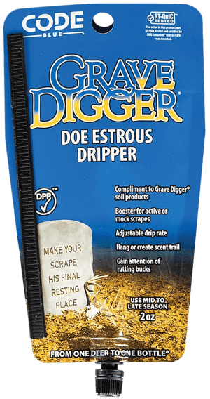 Code Blue OA1425 Grave Digger Doe Estrous Deer 2 oz Dripper