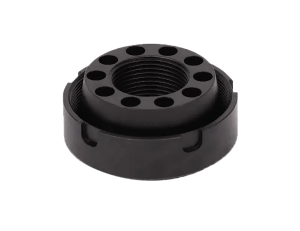 SilencerCo AC4741 Charlie Direct Thread Mount Fits 11/16"x24 Stainless Steel Oxide Black