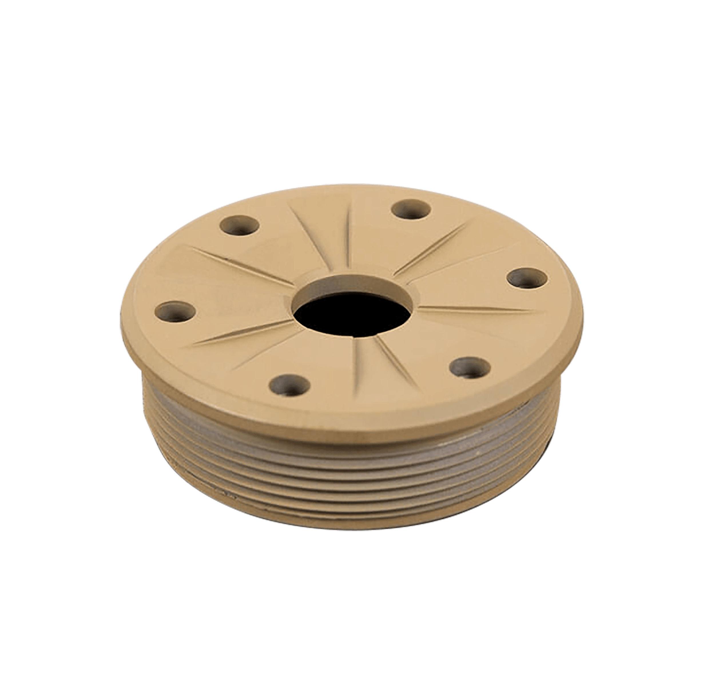 SilencerCo AC1369 Bravo Front Cap 30 Cal Fits Matte FDE