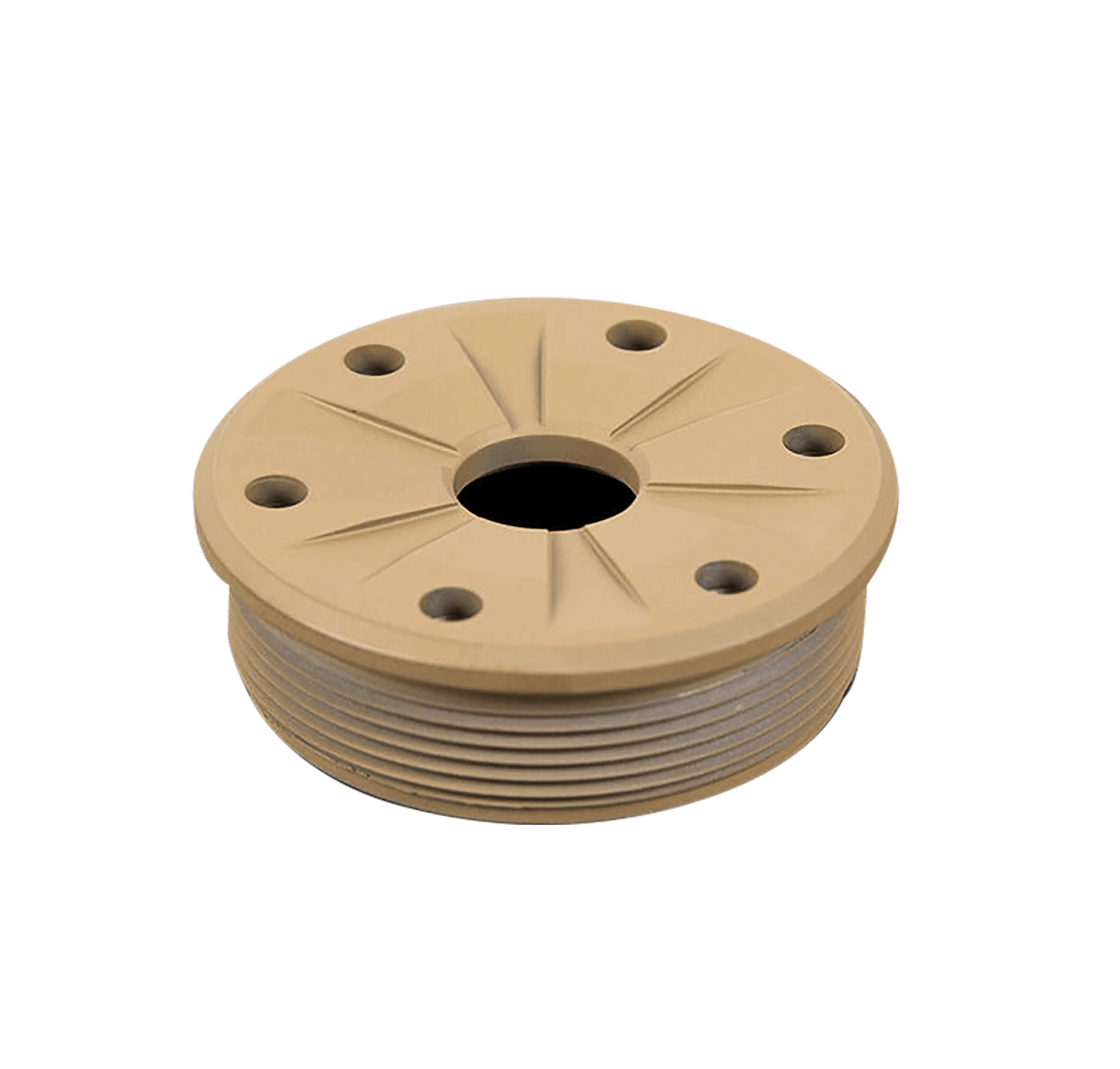SilencerCo AC1370 Bravo Front Cap 223 Cal Fits Matte FDE