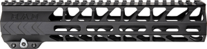 Battle Arms Development BAD-WH9.5-MLOK Workhorse Handguard Aluminum Black Hardcoat Anodize Receiver for AR15/M4/AR9