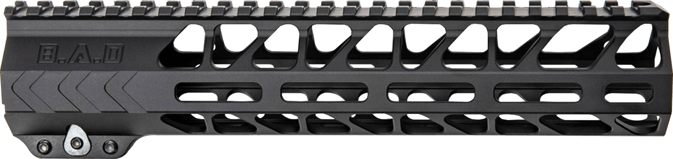 Battle Arms Development BAD-WH9.5-MLOK Workhorse Handguard Aluminum Black Hardcoat Anodize Receiver for AR15/M4/AR9