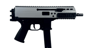 B&T Firearms BT36039SG9mm Luger 30+1 6.80" Black Barrel  Sniper Gray Anodized Aluminum/Polymer Receiver w/Picatinny Rail M-LOK Handguard   Black Polymer Grip  Ambidextrous