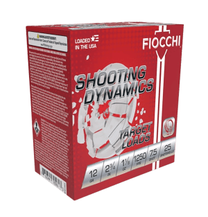 Fiocchi 12SD18X7 Shooting Dynamics 12Gauge 2.75" 1 1/8oz 7.5Shot 25 Per Box/10 Case