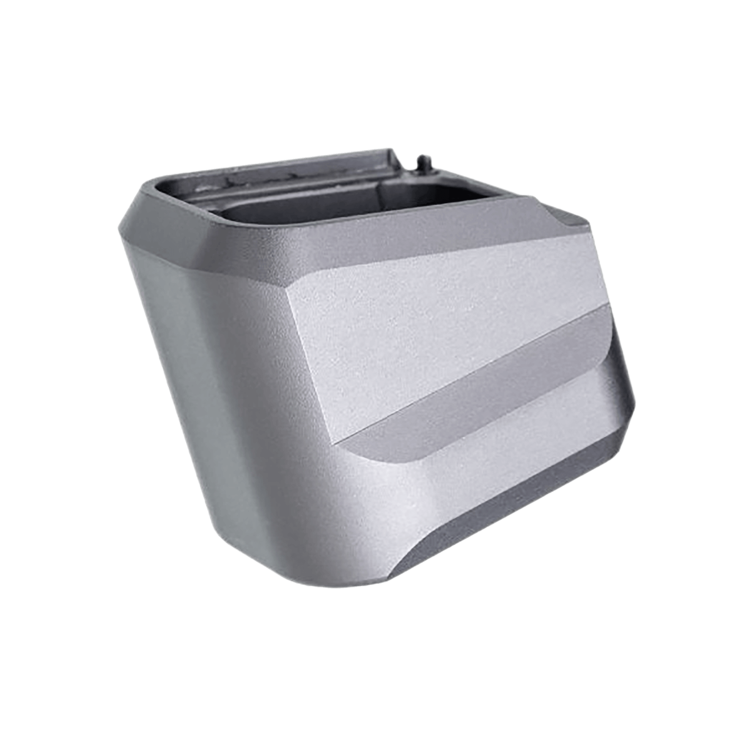 Tyrant CNC TDVP9MAGEXGREY Magazine Extension Fits H&K VP9/VP40/VP30 5rd Grey Aluminum