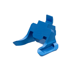 Tyrant CNC TDVP9EBLUE Extended Magazine Release  9mm/40 S&W Fits Heckler & Koch VP9/VP40 Blue Aluminum