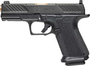 Shadow Systems SS-1001 MR920 Combat Compact Frame 9mm Luger 15+1 4" Bronze TICN Match Grade/Spiral Fluted Barrel  Black Nitride Stainless Steel Dovetail/Serrated Slide  Black Polymer Frame w/Beavertail & Picatinny Rail
