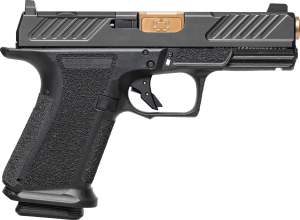 Shadow Systems SS-1005 MR920 Combat Compact Frame 9mm Luger 15+1 4" Bronze TICN Match Grade/Spiral Fluted Barrel  Black Nitride Stainless Steel Dovetail/Serrated Slide  Black Polymer Frame w/Beavertail & Picatinny Rail