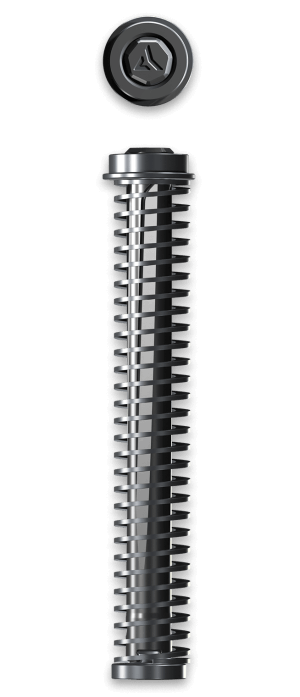 Radian Weapons AG173/4 Compressor Guide Rod Compatible w/Glock 17 Gen3-4  Nitride Finish