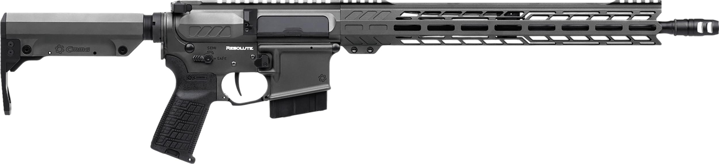 CMMG 34A120FTNG Resolute MK4 338 ARC 10+1 16.10" Black Nitride Threaded Barrel Tungsten Cerakote Aluminum Receiver w/Picatinny Rail M-LOK Handguard Tungsten Polymer CMMG Ripstock CMMG Zeroed Grip