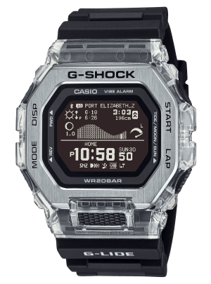 GSHOCK GBX-100S-1CR DIGITAL G-GLIDE BLK