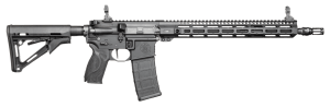 Smith & Wesson 13665 M&P15 Axe 223 Rem/5.56 NATO 30+1 16.10" Black Armornite Threaded Barrel  Black Anodized Aluminum Receiver w/Picatinny Rail  M-LOK Handguard  Magpul CTR Black Polymer Stock  Interchangeable Backstrap Grip  Ambidextrous
