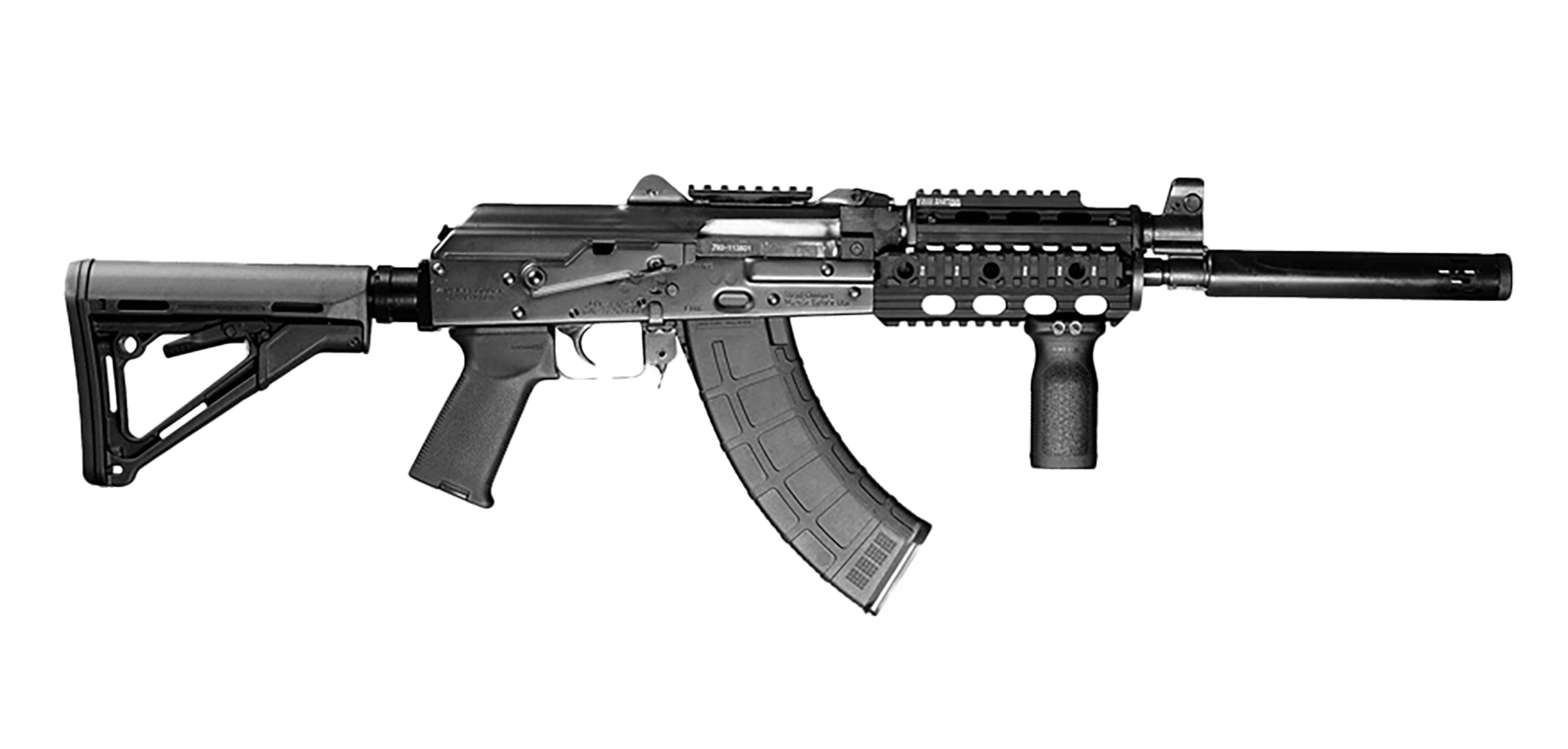 Zastava Arms Usa ZP92762CTR ZPAP 92 7.62x39mm 30+1 16.50" Black Nitride Barrel Black Steel Receiver w/Picatinny Rail Magpul CTR Black Polymer Stock Black Polymer Grip & Foregrip P&W Barrel Extension