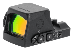 Sig Sauer Electro-Optics SORX1070 Romeo-X Pro Black 1x24mm Illuminated Green Circle w/Dot Reticle RX Footprint Mount
