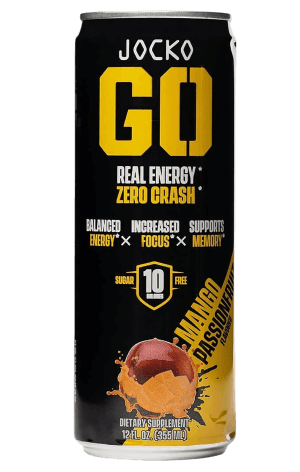Jocko Fuel 29046 Mango Passionfruit Energy Drinks 12oz 12Pack