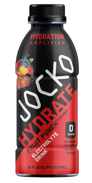 Jocko Fuel 29753 Fruit Punch Hydrate Drink 16oz 12Pack