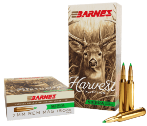 Barnes Bullets 32402 Harvest 7mmRemMag 150gr Sierra Tipped GameKing 20 Per Box/10 Case