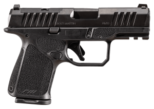 Rost Martin RM1SBLKOSP RM1C  Sub-Compact Frame 9mm 17+1 3.60" Black Match Grade Barrel  Black Tenifer Optic Ready/Serrated Steel Slide  Black Polymer Frame w/Picatinny Rail  Textured Grip