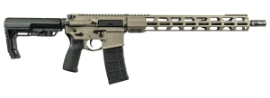 ZRO Delta 223WYZU0007FDE ZULU2  223 Wylde 30+1 16" Black Nitride Barrel  Flat Dark Earth Cerakote Aluminum Receiver w/Picatinny Rail  M-LOK Handguard  Adjustable Thril Black Polymer Stock  Black A2 Grip