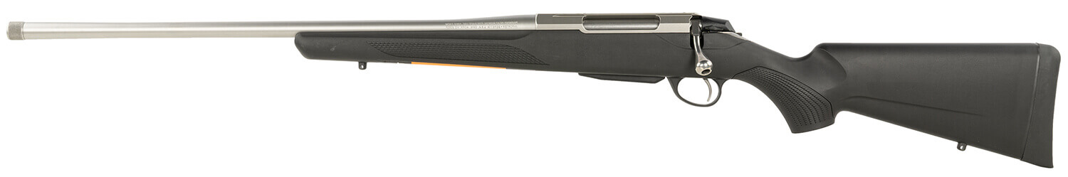 Tikka JRTXB41520MT T3 Lite Full Size 243 Win 3+1 22.40" Stainless Threaded Barrel Drilled & Tapped Stainless Steel Receiver Fixed Black Synthetic Stock Left Hand - Image 2
