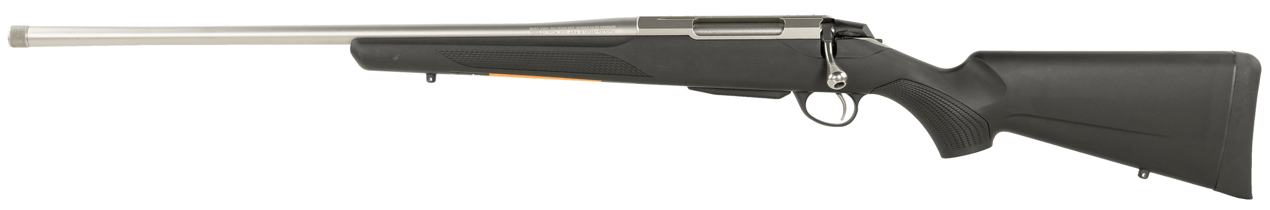 Tikka JRTXB41520MT T3 Lite Full Size 243 Win 3+1 22.40" Stainless Threaded Barrel Drilled & Tapped Stainless Steel Receiver Fixed Black Synthetic Stock Left Hand