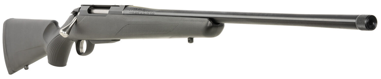 Tikka JRTXE31320MT T3 Lite Full Size 350 Legend 3+1 20" Matte Blued Threaded Barrel Blued Drilled & Tapped Steel Receiver Fixed Black Synthetic Stock Right Hand - Image 4